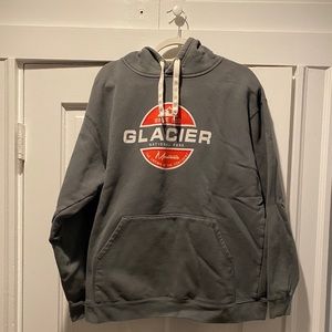 Glacier National Park Hoodie Large